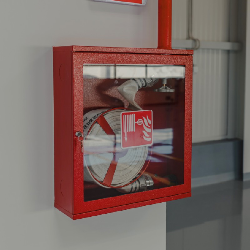 Hose Reel 19mm x 36m Swing Arm with Cabinet